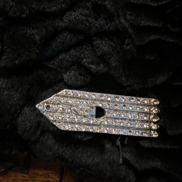 Vintage Art Deco Faux Fur Jacket - Picture 3 of 11